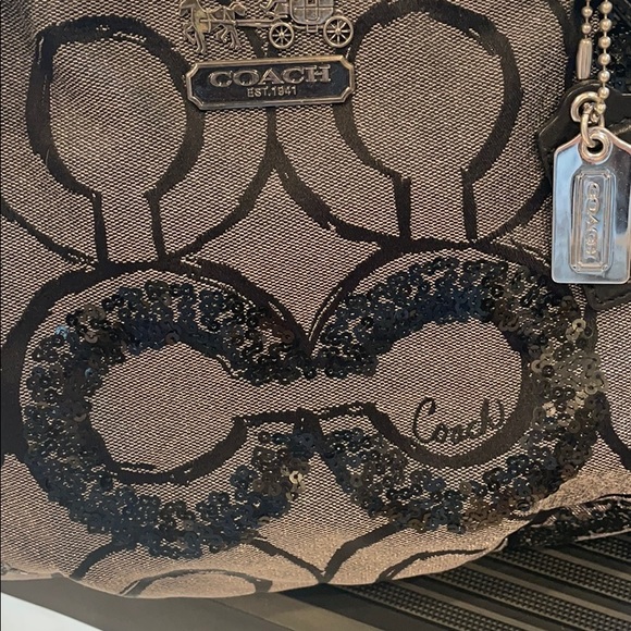 Coach Sophia Madison Large sequins Op - Picture 3 of 6